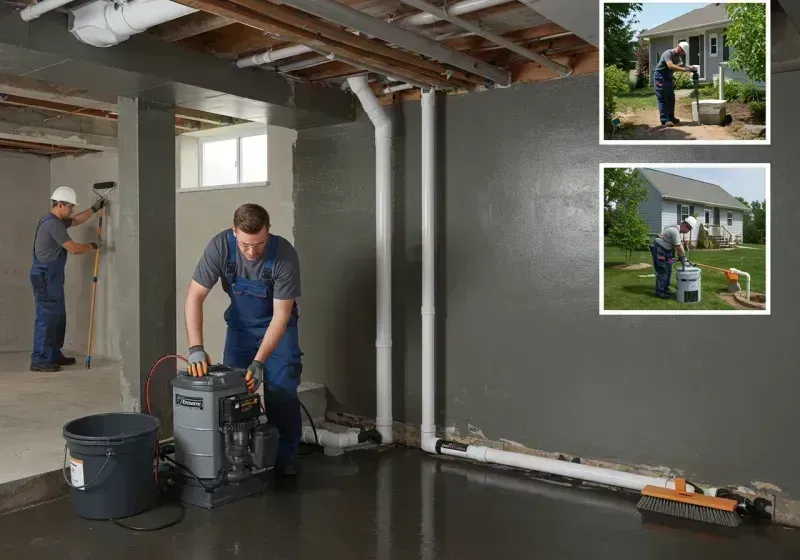 Basement Waterproofing and Flood Prevention process in South Weber, UT